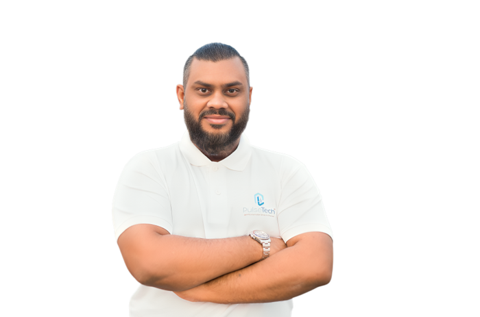 Portrait of Arefeen Raafi Ahmed, Co-founder & MD at PulseTech